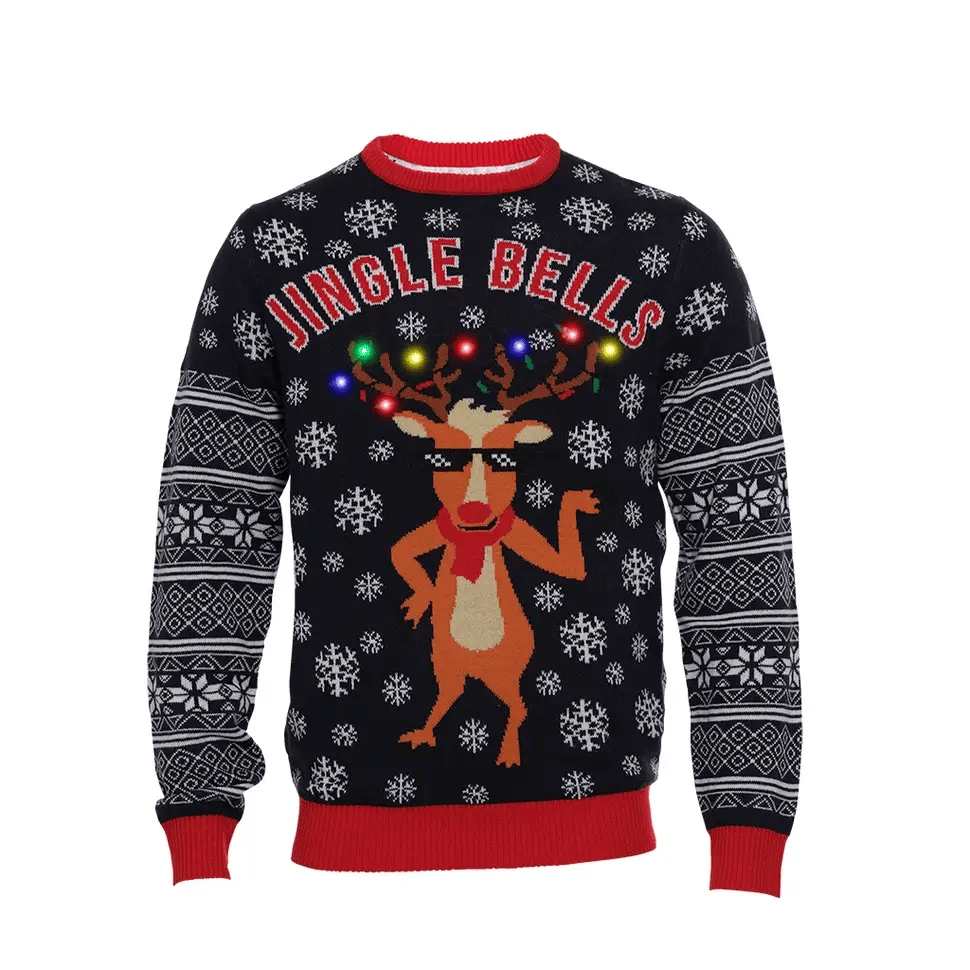 Jule Sweater med lys