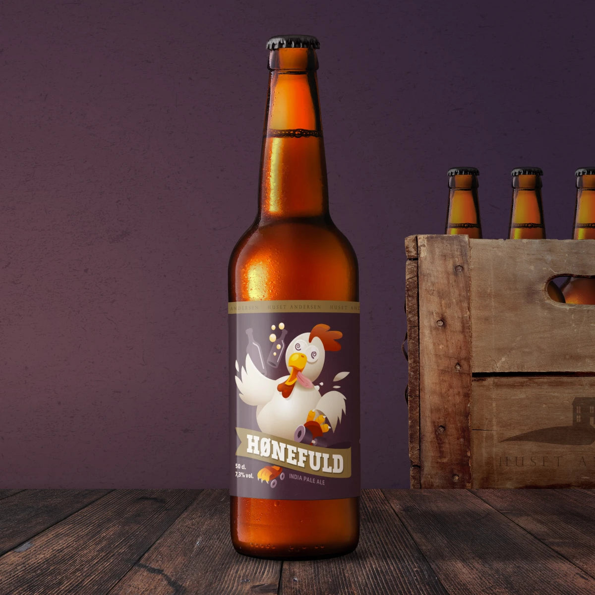 Hønefuld 50cl - Midtfyns Bryghus