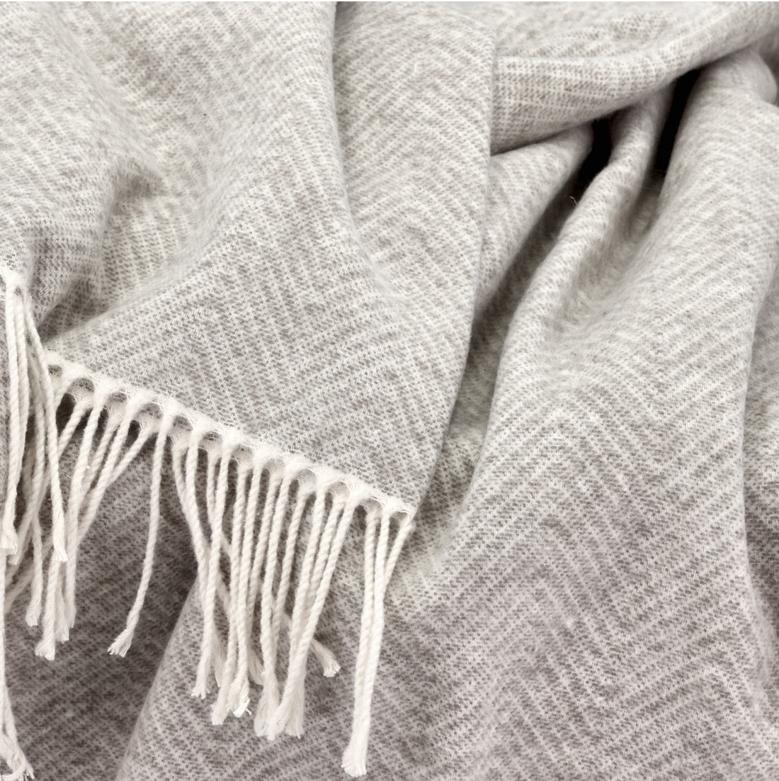 Södahl Stillnes Plaid 130 x 170 cm i beige