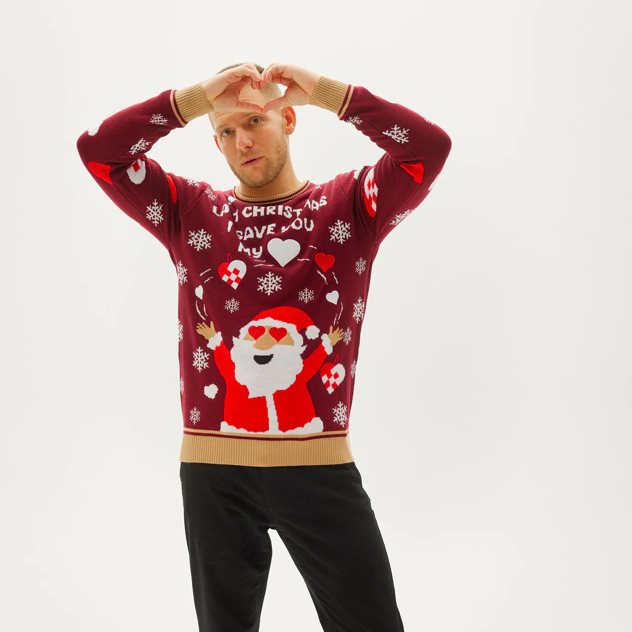 The Christmas Heart Sweater