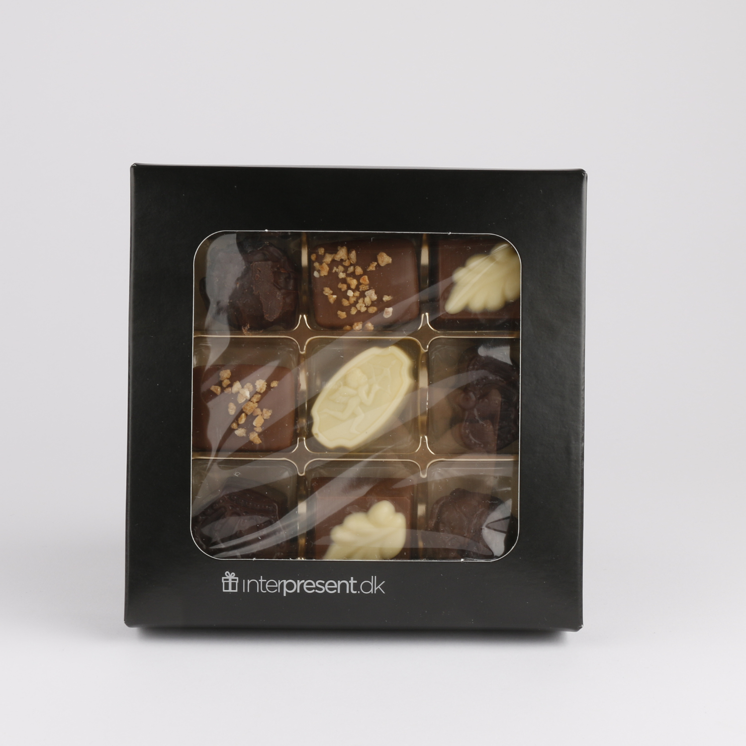 Belgisk chokolade 9 stk.