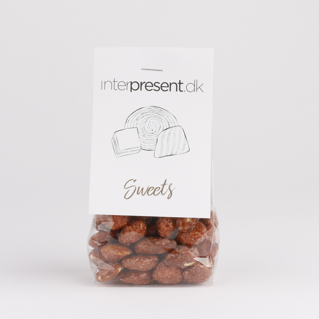 Brændte mandler 100g