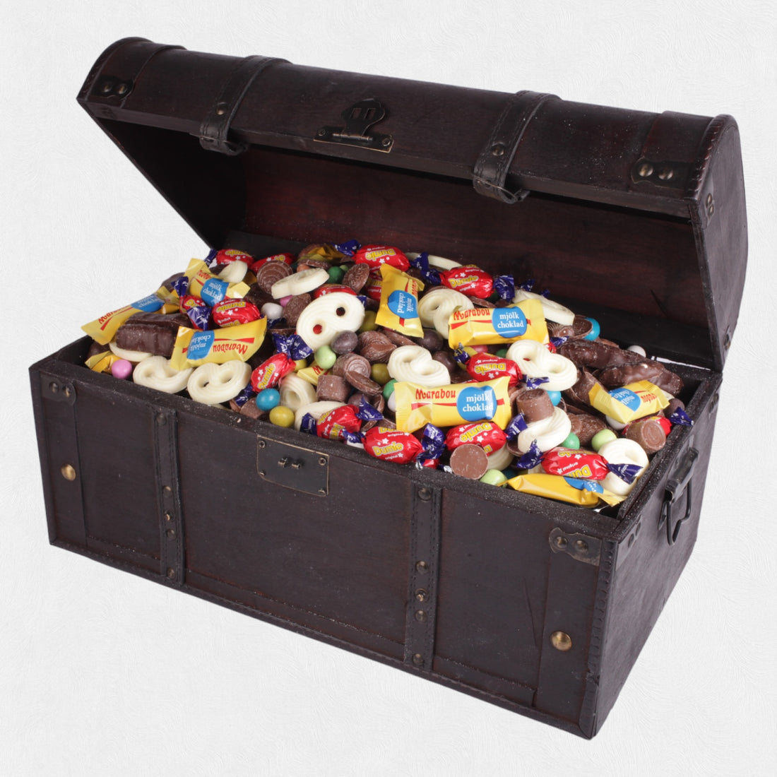 Skattekiste m. luksus chokolade