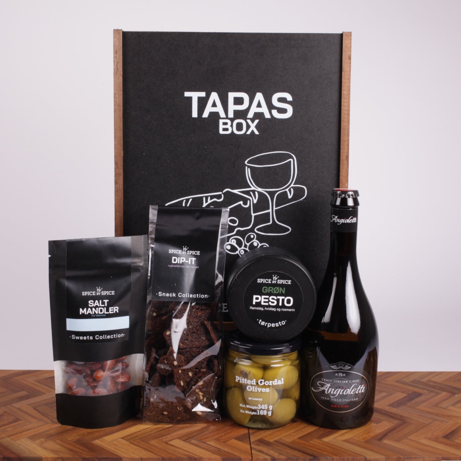 Tapas box gavekurv