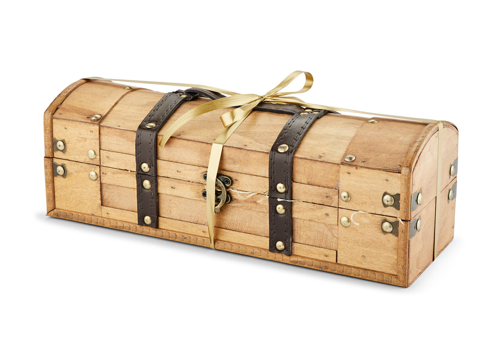 TIKI hvidvin fra New Zealand & chokolade i trækiste