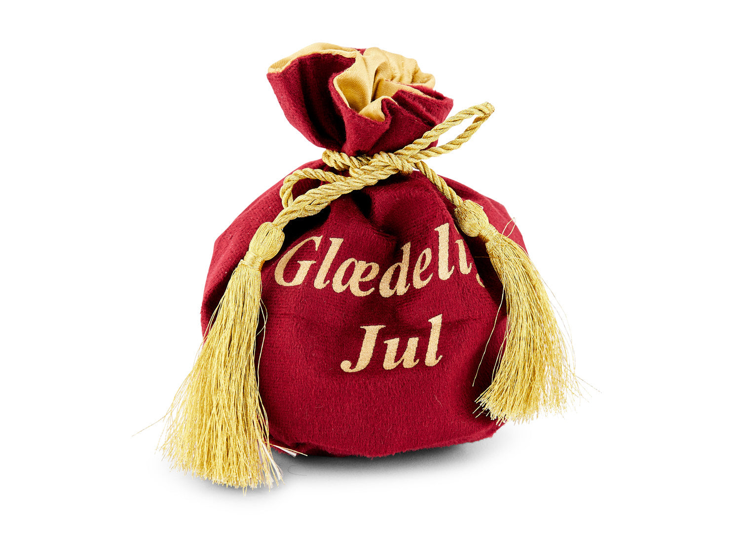 Glædelig Jul Rød Velour Deluxe Chokolade 200g