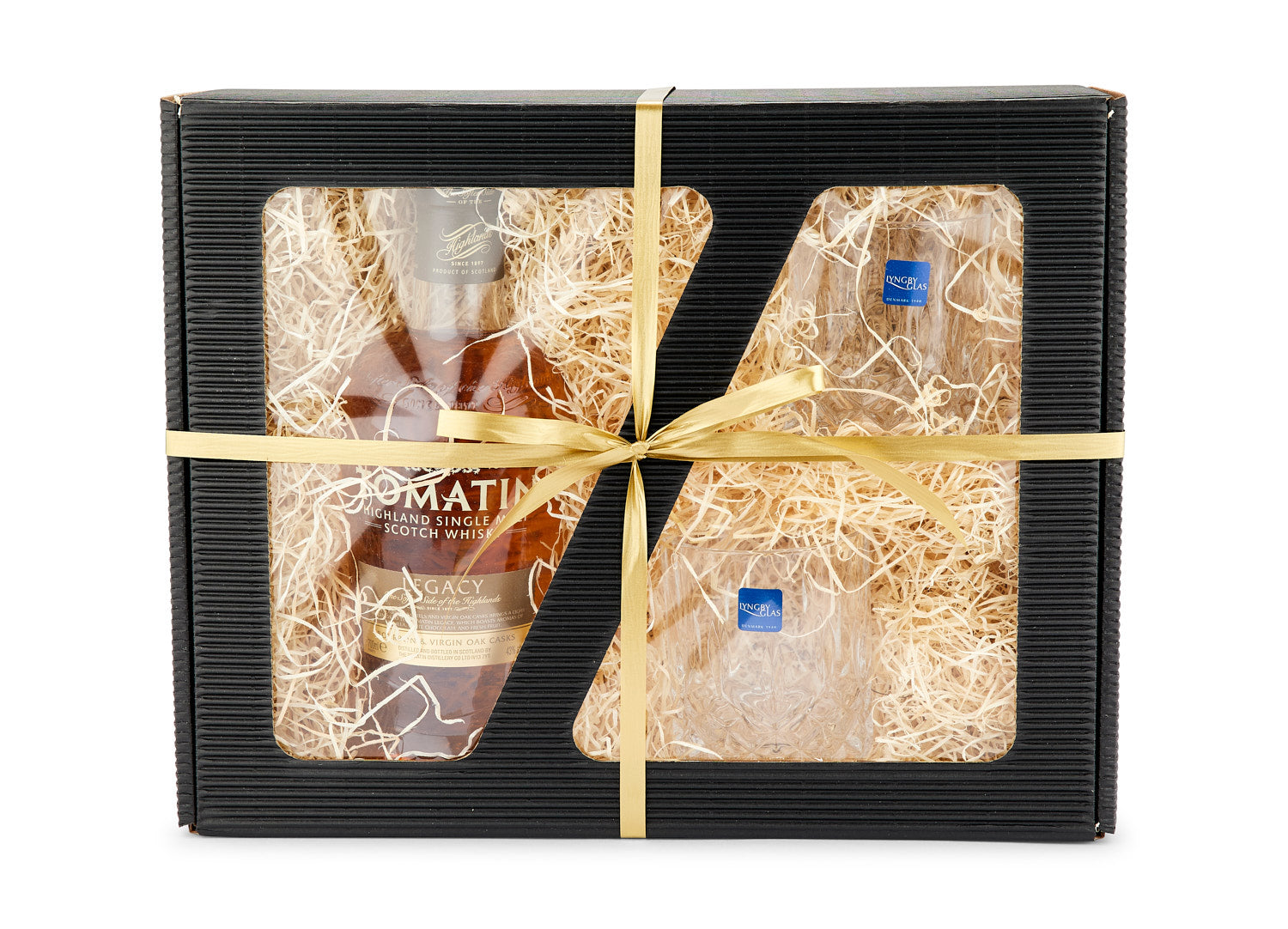 Tomatin Whiskey inkl. Lyngby Glas