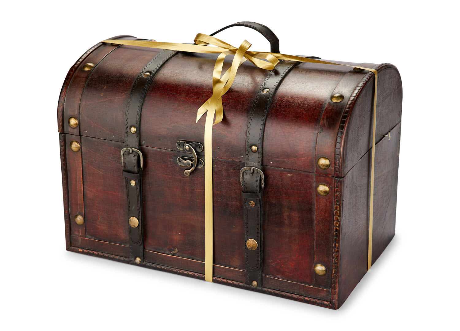 Kiste med øl og snaps