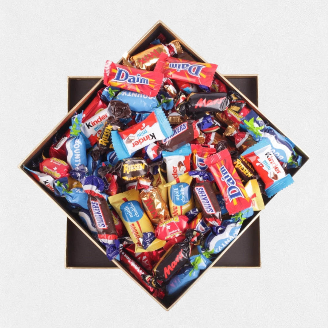 Deluxe chokolade 250g - pakket i pose uden æske
