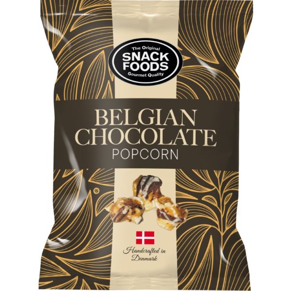 Popcorn - Belgisk Chokolade 50g