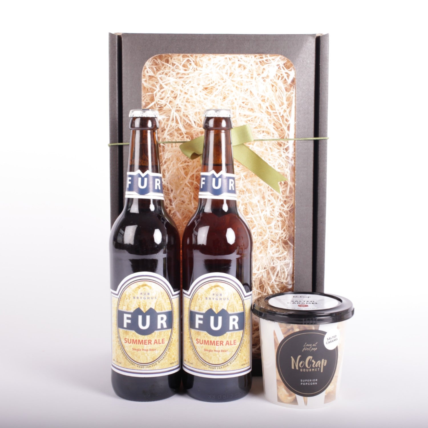Sommerøl & snacks i gaveæske