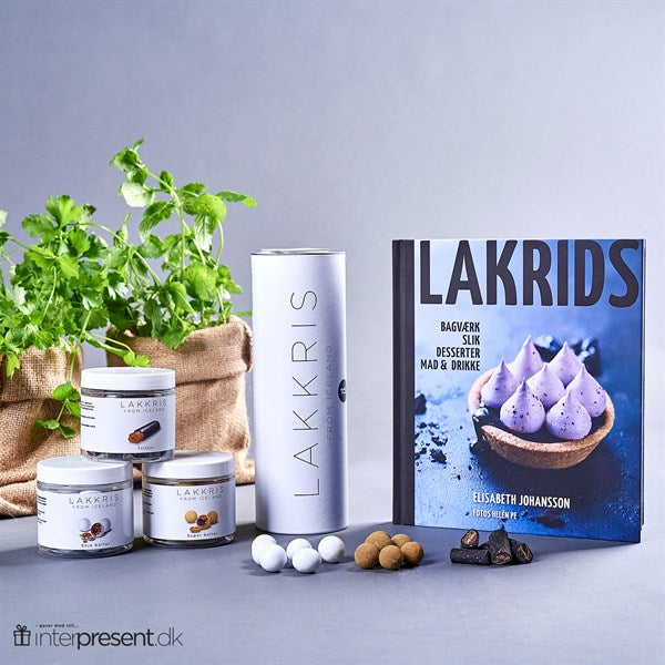 Rør med Islandsk Lakkris og opskriftsbog