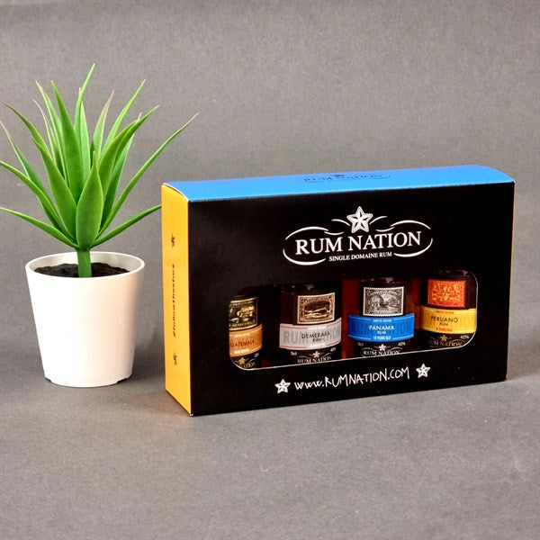 Rum Nation Gaveæske 4 x 5 cl