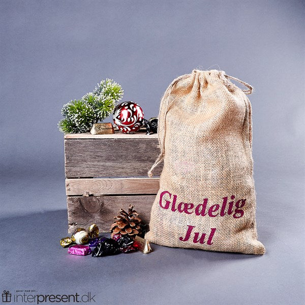 Julesæk med 1500 g chokoblanding