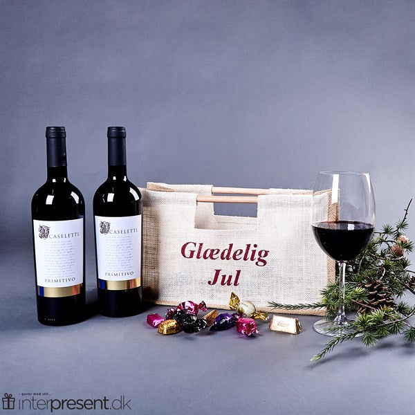 Juletaske med Vin & Chokolade
