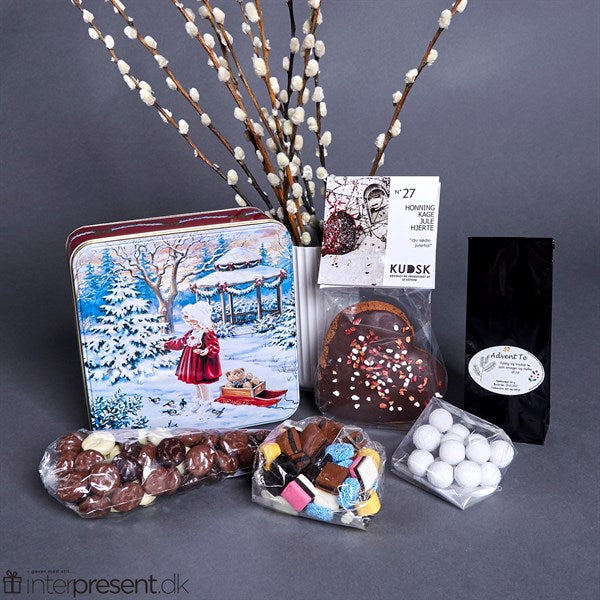Tinbox m/ julegodter