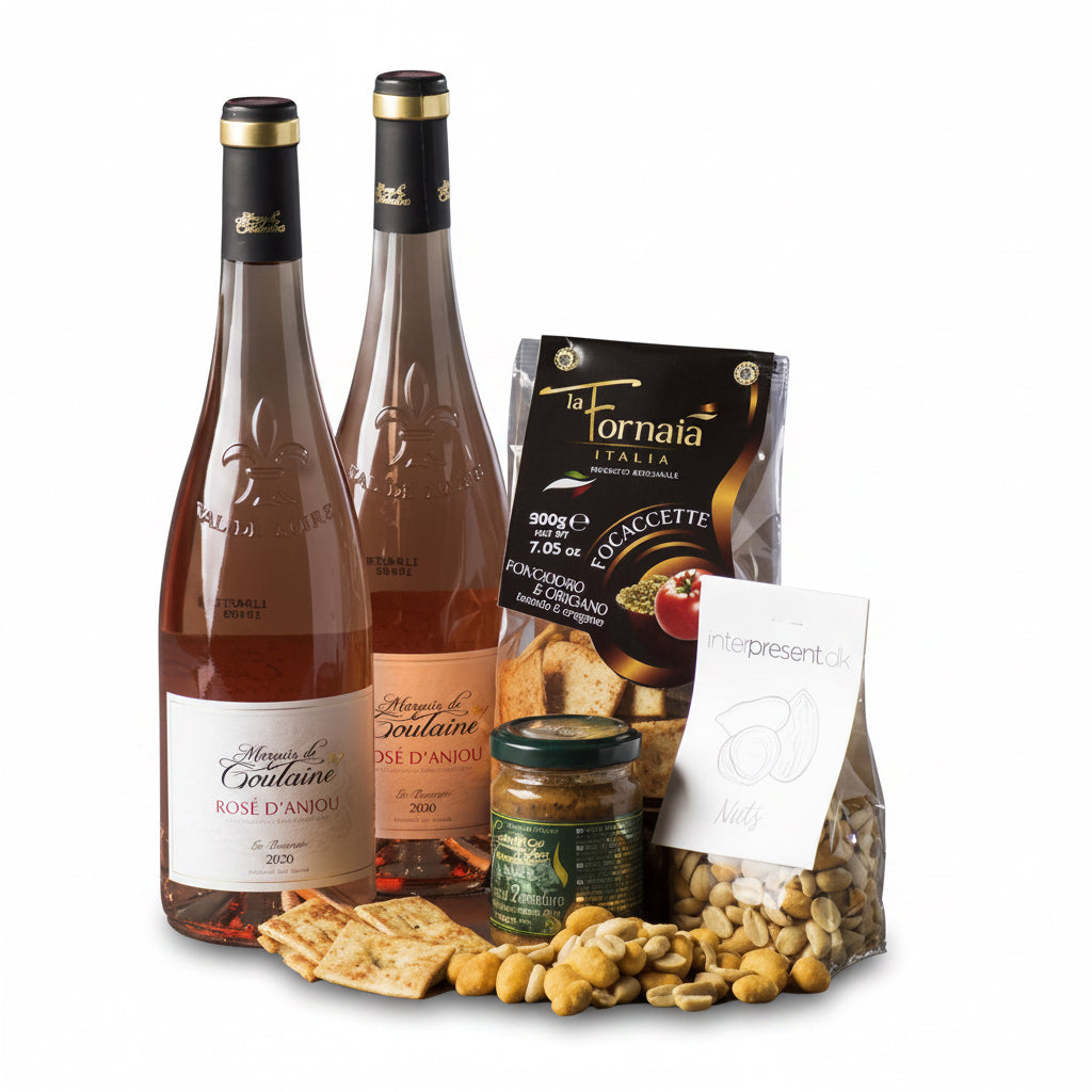 Rosévin & snacks