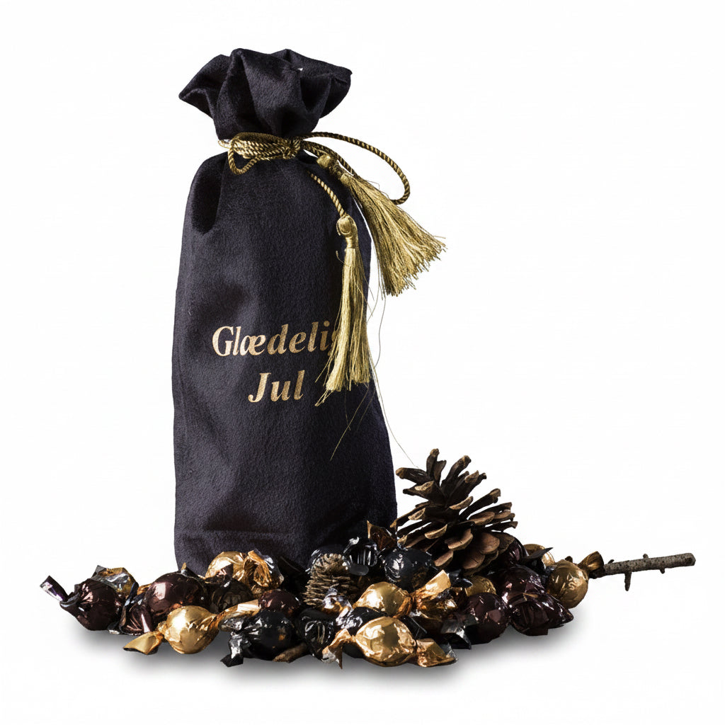Elegante godter i julepose - 1000 g