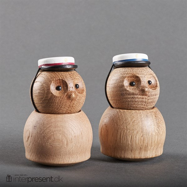 Andersen ugle m/ studenterhue - rød