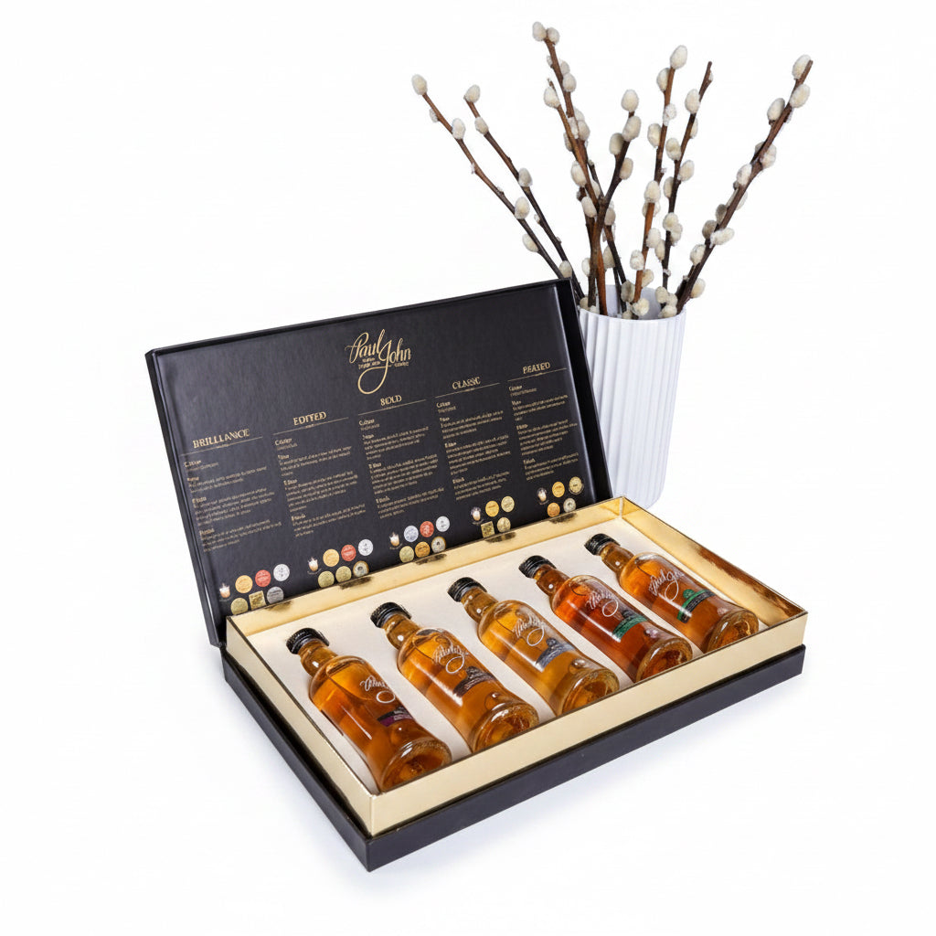 Paul John Whisky Gaveæske m/ 5x5 cl