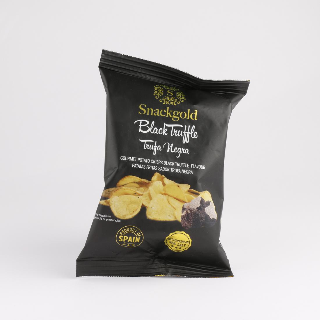 Spanske Gourmet chips m. Himalaya salt 40 g.