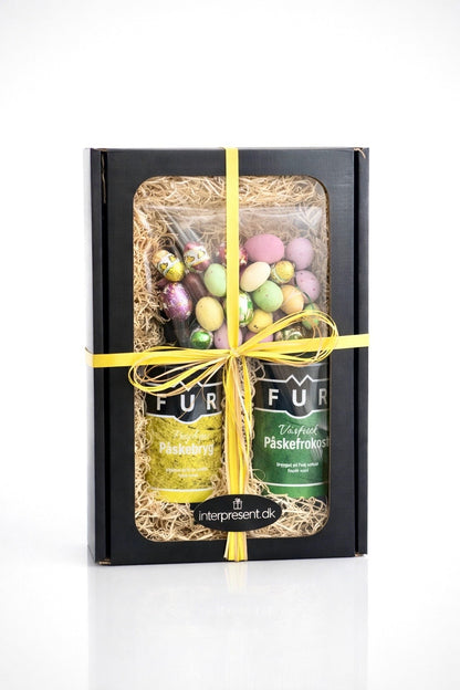 Fur påskeøl m. påskeblanding i gaveæske