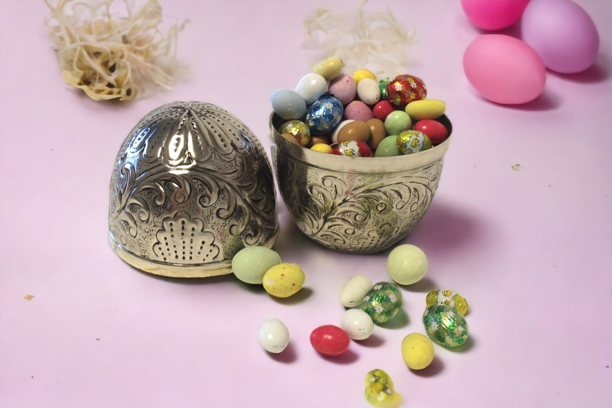 Sølvæg med påskeblanding