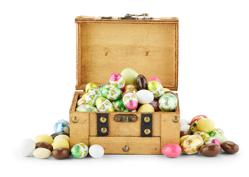 Kiste med påskechokolade 200g