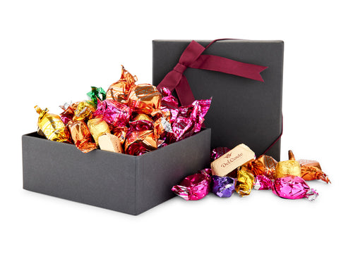 250g Blandede Godter I Sort Æske