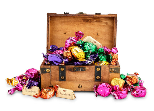 Skattekiste med Blandede Godter 600g