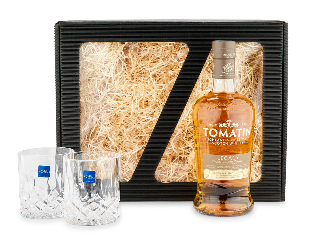 Tomatin Whiskey inkl. Lyngby Glas