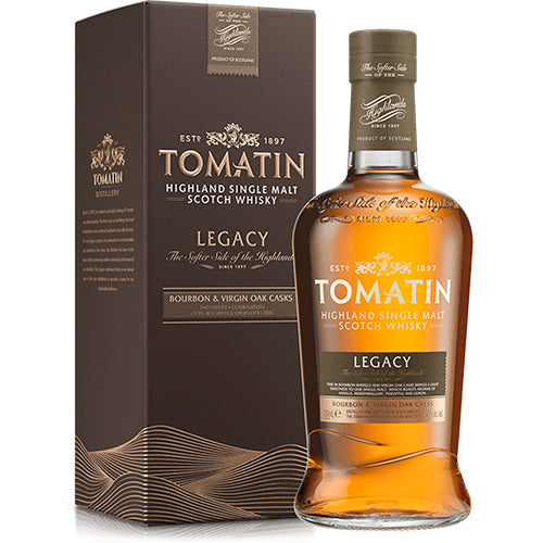 Tomatin legacy single highland malt scotch whisky