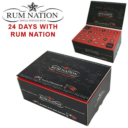 Rum Nation smagsoplevelser med 24 rom
