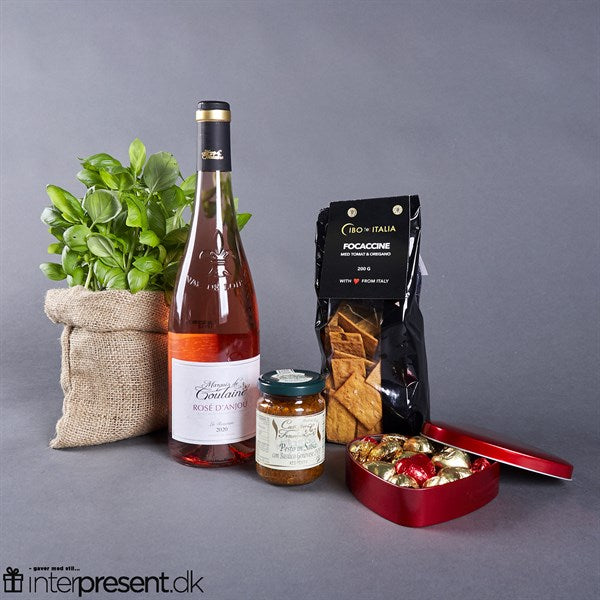 Populær rosé, italienske snacks &amp; søde hjerter