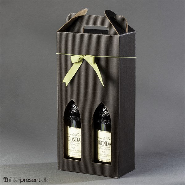 2 fl. Rhone vin i gaveæske - den perfekte gæstevin