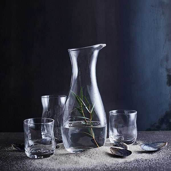 Muubs Furo sæt m/ Karaffel og glas 4 stk. Clear S